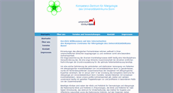 Desktop Screenshot of bonner-allergiezentrum.de